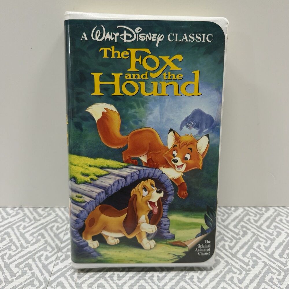 Walt Disney's The Fox and the Hound VHS 1994 Black Diamond Classic 2041